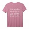 Ich suche meinen Zettel wo alles drauf steht T-Shirt – Lustiges Büro- und Schul-Humor Design für Kollegen, Lehrer und Schüler