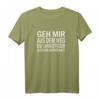 Geh Mir Aus Dem Weg Du Unnötiger Sozialkontakt T-Shirt – Lustiges Statement Shirt als Geschenk für Freunde, Familie & Humorliebhaber