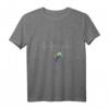 Damen Herzschlag Schaukel Budgie EKG T-Shirt – Perfektes Geschenk für Vogelliebhaber & Wellensittichfreunde