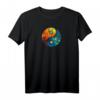 Yin Yang Elemente Taoismus Spirituelles T-Shirt - Yoga, Kampfsport & Esoterik Geschenk für Freunde und Familie