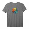 Yin Yang Elemente Taoismus Spirituelles T-Shirt - Yoga, Kampfsport & Esoterik Geschenk für Freunde und Familie