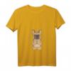 Damen Frenchie Meditation - Französische Bulldogge Yoga Mandala T-Shirt mit V-Ausschnitt für Hunde- und Yoga-Liebhaber