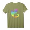 Katze Yin Yang Rainbow Yoga Meditation Balance LGBT Pride T-Shirt – Inklusive, Beruhigend & Unterstützend für Yoga, Meditation & LGBT-Gemeinschaft