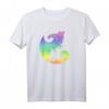 Katze Yin Yang Rainbow Yoga Meditation Balance LGBT Pride T-Shirt – Inklusive, Beruhigend & Unterstützend für Yoga, Meditation & LGBT-Gemeinschaft