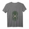 Damen Lebensbaum Spirituell Esoterik Yoga T-Shirt mit V-Ausschnitt – Mystisches Keltisches Motiv für Meditation, Entspannung & Naturverbundene Geschenke