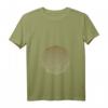 Damen Mandala Symbol Kupfer Esoterik T-Shirt mit V-Ausschnitt – Spirituelles Motiv für Mädchen & Meditation