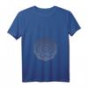 Damen Mandala Symbol Kupfer Esoterik T-Shirt mit V-Ausschnitt – Spirituelles Motiv für Mädchen & Meditation