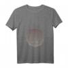 Damen Mandala Symbol Kupfer Esoterik T-Shirt mit V-Ausschnitt – Spirituelles Motiv für Mädchen & Meditation