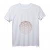 Damen Mandala Symbol Kupfer Esoterik T-Shirt mit V-Ausschnitt – Spirituelles Motiv für Mädchen & Meditation