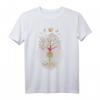Mondphasen Retro 60er 70er Vibe Tree of Life T-Shirt – Inspirierendes Geschenk für Meditation, Yoga, Spiritualität & Naturfreunde