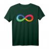 Rainbow Infinity Love Autism Neurodiversity Awareness T-Shirt – Symbol für Vielfalt, Stolz & Unterstützung