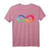 Rainbow Infinity Love Autism Neurodiversity Awareness T-Shirt – Symbol für Vielfalt, Stolz & Unterstützung