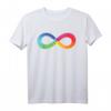 Rainbow Infinity Love Autism Neurodiversity Awareness T-Shirt – Symbol für Vielfalt, Stolz & Unterstützung