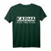Karma Regelt Das Schon T-Shirt – Vintage Spirituelles Meditations-Shirt für Fans von Karma und Spiritualität