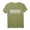 Karma Regelt Das Schon T-Shirt – Vintage Spirituelles Meditations-Shirt für Fans von Karma und Spiritualität