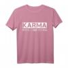 Karma Regelt Das Schon T-Shirt – Vintage Spirituelles Meditations-Shirt für Fans von Karma und Spiritualität