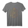 Erleuchtetes Spirituelles Meditation T-Shirt - Design mit meditierender Person für innere Ruhe & spirituelle Erleuchtung