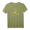 Triskele Dreifach Spirale Spirituelles Wikinger T-Shirt – Keltische, Nordische Symbole, Magische Runen & Heidentum als Geschenkidee für Freunde & Familie