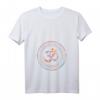 Damen Om Ohm Aum Symbol Spirituelles Yoga-Geschenk T-Shirt mit V-Ausschnitt - Leichtes, klassisch geschnittenes T-Shirt für Yoga und Spiritualität