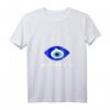 Damen Mach Kein Auge Nazar Evil Eye Amulett T-Shirt mit V-Ausschnitt – Schutzsymbol für Türkei-Reisen & Kulturelle Anlässe