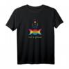 Pansexuell Himmlisch Spirituell T-Shirt mit Mondphasen & Pride Farben – Geschenk für Spirituelle & Queere Persönlichkeiten