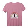 Damen Yoga T-Shirt mit Namaste Lotus Blume Meditation - Vintage Spirituell V-Ausschnitt, Leichtes und Bequemes Design
