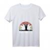 Damen Yoga T-Shirt mit Namaste Lotus Blume Meditation - Vintage Spirituell V-Ausschnitt, Leichtes und Bequemes Design