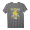 Gummiente spirituelles Tier lustiger Spruch Gelbe Badeente T-Shirt – Perfektes Geschenk für Entenfans und Sammler