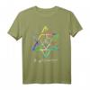 Lightworker Merkaba Sacred Geometrie Abstrakt T-Shirt – Spirituelle Kleidung für Meditation, Yoga & Harmonie