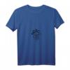 Damen Spirituelles Unalome T-Shirt mit V-Ausschnitt – Leichtes Yoga Shirt mit Lotus und Unalome Symbol, Perfekt als Geschenk für Yoga Liebhaberinnen