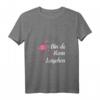 Damen Party Feiern Saufen Wein Sekt Flamingo T-Shirt mit V-Ausschnitt - Perfektes Outfit für Mädelsabend & Junggesellinnenabschied