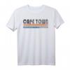 Vintage 1980er Cape Town Südafrika Souvenir T-Shirt - Retro Grafik mit bunten Streifen, ideal als Geschenk für Südafrika-Reisende