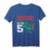 Kinder Dinosaurier T-Shirt - Vorsicht ich bin schon 5 Dinosaurier T Rex zum Geburtstag & Dino-Fans Geschenk