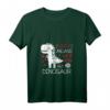Damen Rawr bedeutet, ich liebe dich Dinosaurier T-Rex T-Shirt mit V-Ausschnitt – Modisches Liebesmotiv im Grunge-Design