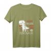 Damen Rawr bedeutet, ich liebe dich Dinosaurier T-Rex T-Shirt mit V-Ausschnitt – Modisches Liebesmotiv im Grunge-Design