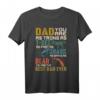 Lustiges HapOwl T-Rex Papa T-Shirt - Für starke, mutige Väter mit Humor