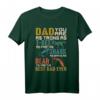 Lustiges HapOwl T-Rex Papa T-Shirt - Für starke, mutige Väter mit Humor