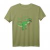 Kinder Einschulung Shirt Dino T Rex Schulkind T-Shirt – Perfektes Geschenk zum Schulanfang für Jungen und Mädchen