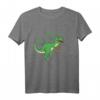 Kinder Einschulung Shirt Dino T Rex Schulkind T-Shirt – Perfektes Geschenk zum Schulanfang für Jungen und Mädchen