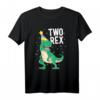 Two Rex 2nd Birthday Boy T-Rex Dinosaur Party T-Shirt - Lustiges Geburtstagsoutfit für Kinder, Jungen & Mädchen