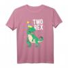 Two Rex 2nd Birthday Boy T-Rex Dinosaur Party T-Shirt - Lustiges Geburtstagsoutfit für Kinder, Jungen & Mädchen