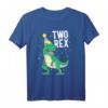 Two Rex 2nd Birthday Boy T-Rex Dinosaur Party T-Shirt - Lustiges Geburtstagsoutfit für Kinder, Jungen & Mädchen