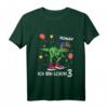 Kinder 3 Jahre Geburtstag T-Shirt mit Dinosaurier T-Rex - Buntes Dino Motiv für Jungen & Dino-Fans zur Geburtstagsfeier