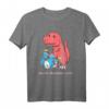 Schlimmsten Drummer Ever – Lustiges Dinosaurier T-Rex Drum T-Shirt für Dinosaurier- und Musikliebhaber