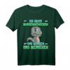 T-Rex Ich Hasse Morgenmenschen T-Shirt - Lustiges Geschenk für Langschläfer & Kaffeeliebhaber