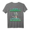 T-Rex Ich Hasse Morgenmenschen T-Shirt - Lustiges Geschenk für Langschläfer & Kaffeeliebhaber