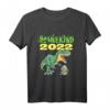 Kinder Schulkind 2022 Dinosaurier T-Rex Einschulung T-Shirt – Lustiges Geschenk für den Schulstart, passend für Jungen und Mädchen