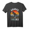 Rawr I'm Three Rex Dinosaurier T-Shirt für den 3. Geburtstag – Süßes Kinder-Outfit für Dinosaurier-Fans bei Geburtstagspartys