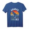 Rawr I'm Three Rex Dinosaurier T-Shirt für den 3. Geburtstag – Süßes Kinder-Outfit für Dinosaurier-Fans bei Geburtstagspartys
