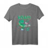 Kinder Dinosaurier T-Shirt zum 6. Geburtstag - Niedliches Dino T-Rex Roar Geschenk für Jungen und Mädchen